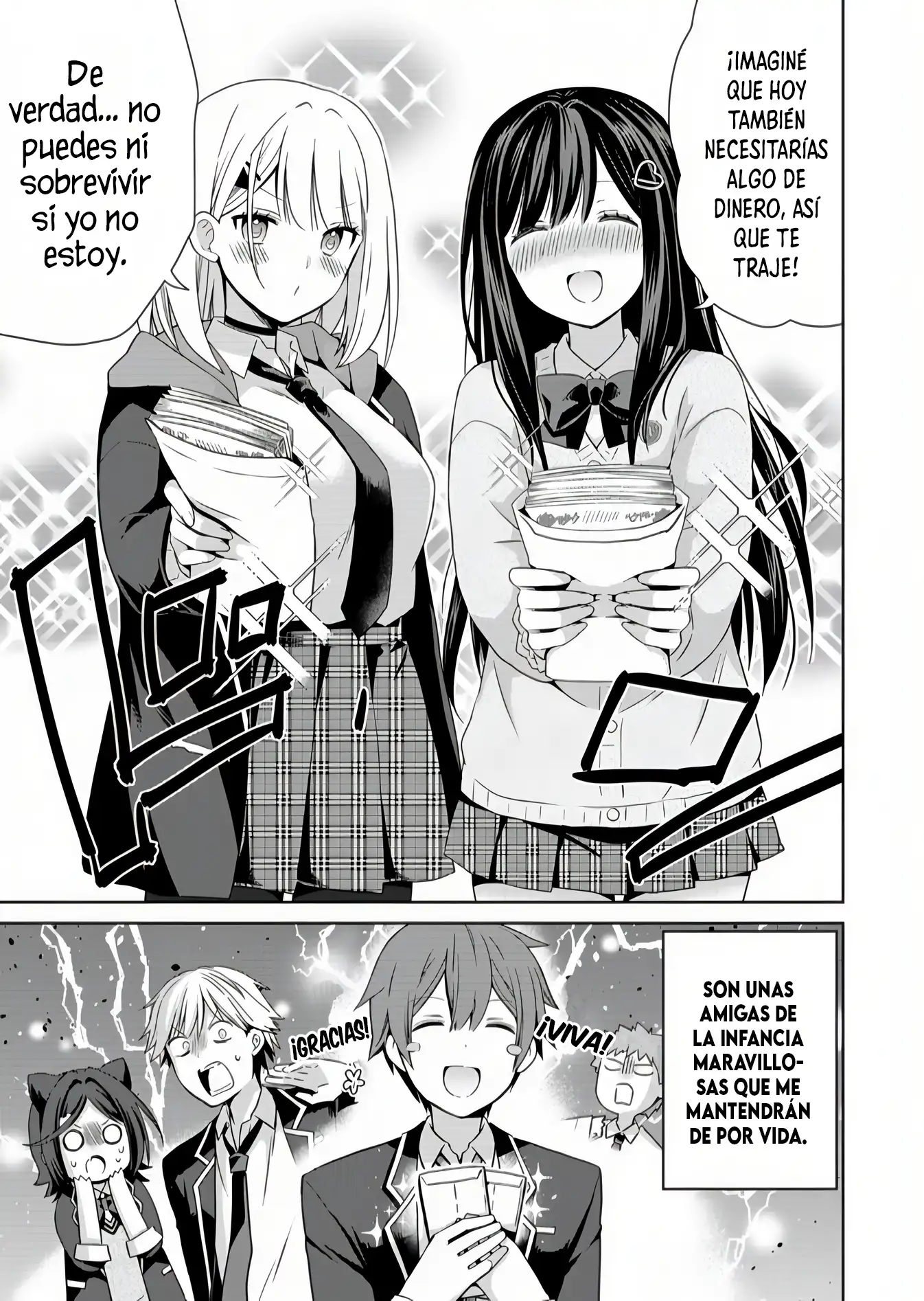 Mis amigas de la infancia se convirtieron en idols populares, Son tan empalagosas que ahora no dejan de gastar dinero en mi. - Capítulo 2 - Página 6 - LectorTMOo