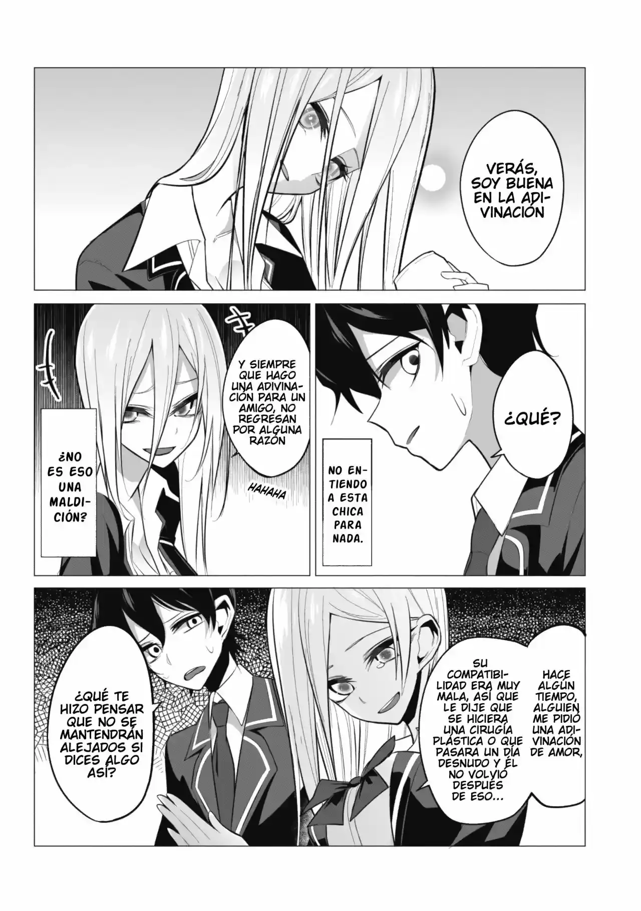 Mizuki-senpai Es Una Adivinadora De Amor - Capítulo 1 - Página 6 - LectorTMOo
