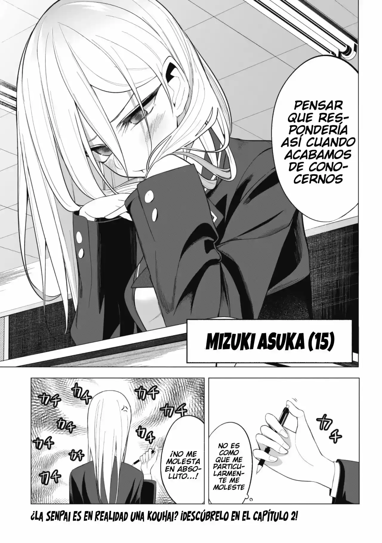 Mizuki-senpai Es Una Adivinadora De Amor - Capítulo 1 - Página 12 - LectorTMOo