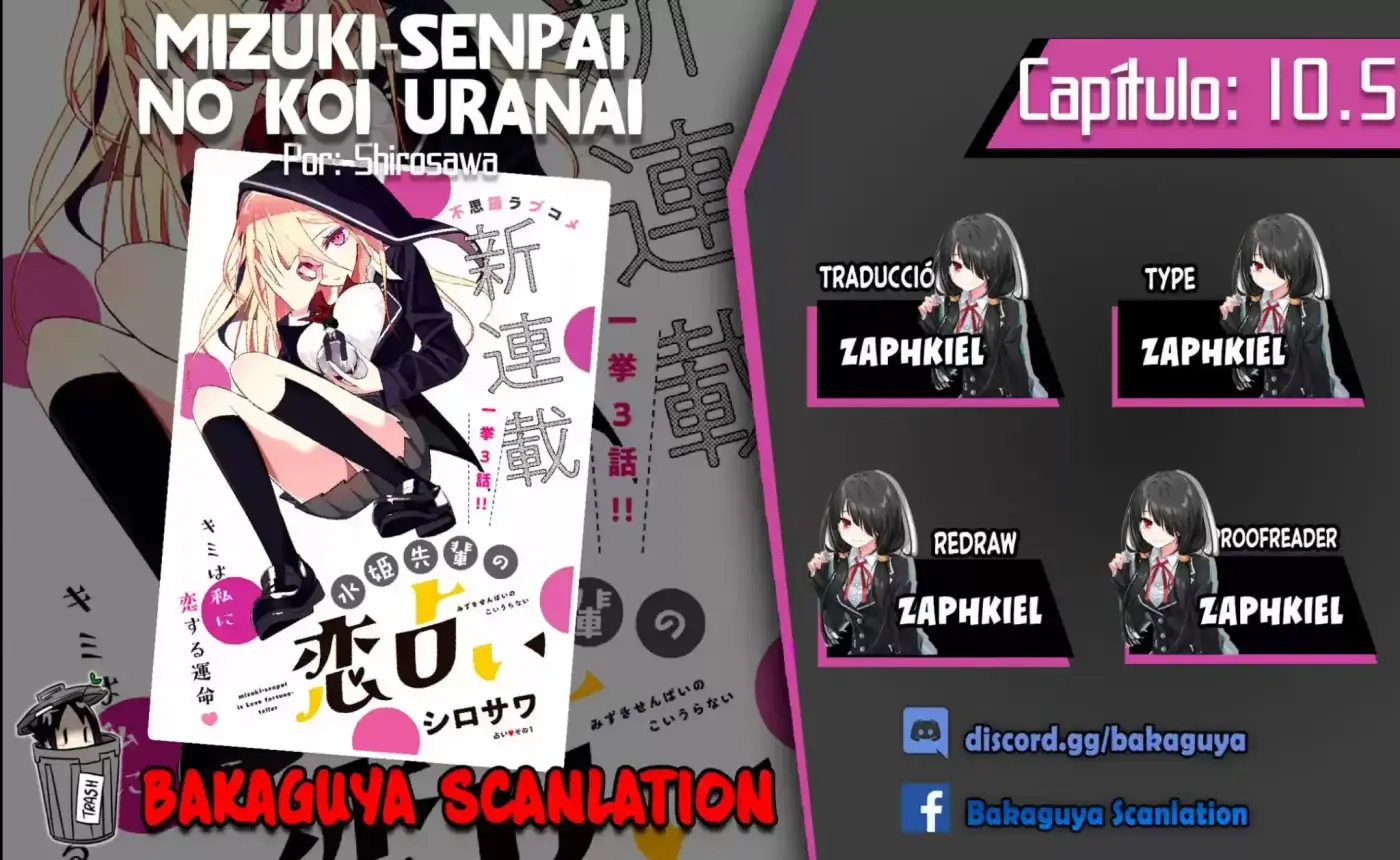 Mizuki-senpai Es Una Adivinadora De Amor - Capítulo 10.5 - Página 1 - LectorTMOo