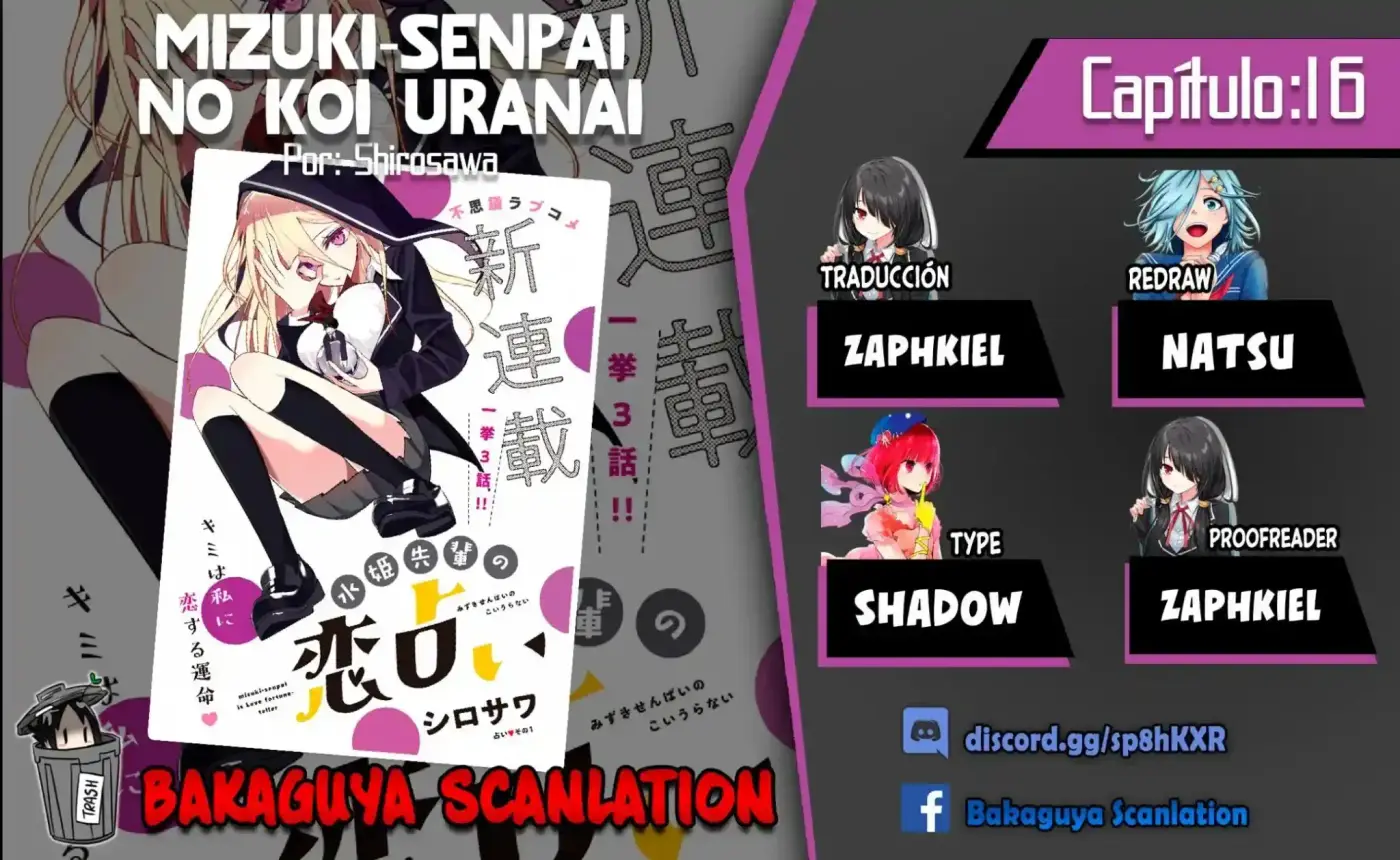 Mizuki-senpai Es Una Adivinadora De Amor - Capítulo 16 - Página 1 - LectorTMOo