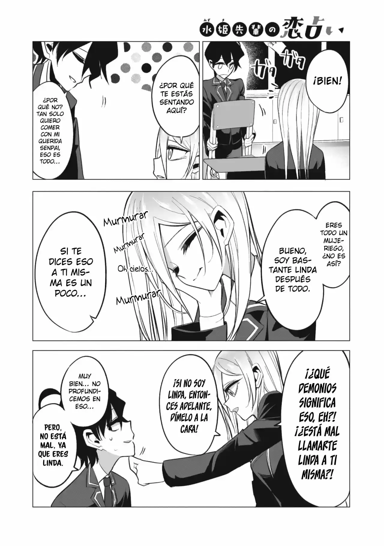 Mizuki-senpai Es Una Adivinadora De Amor - Capítulo 2 - Página 5 - LectorTMOo