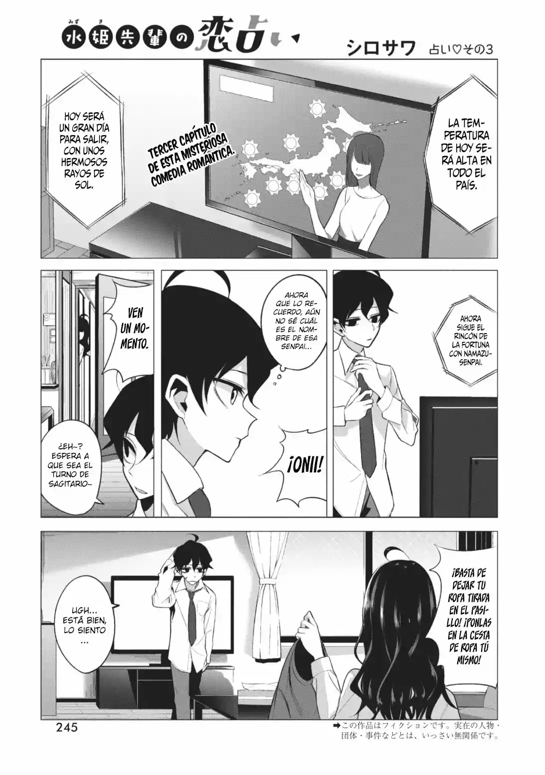 Mizuki-senpai Es Una Adivinadora De Amor - Capítulo 3 - Página 2 - LectorTMOo