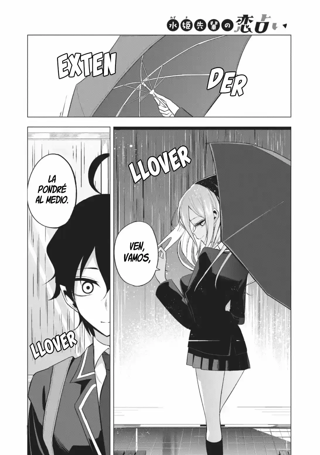 Mizuki-senpai Es Una Adivinadora De Amor - Capítulo 3 - Página 13 - LectorTMOo