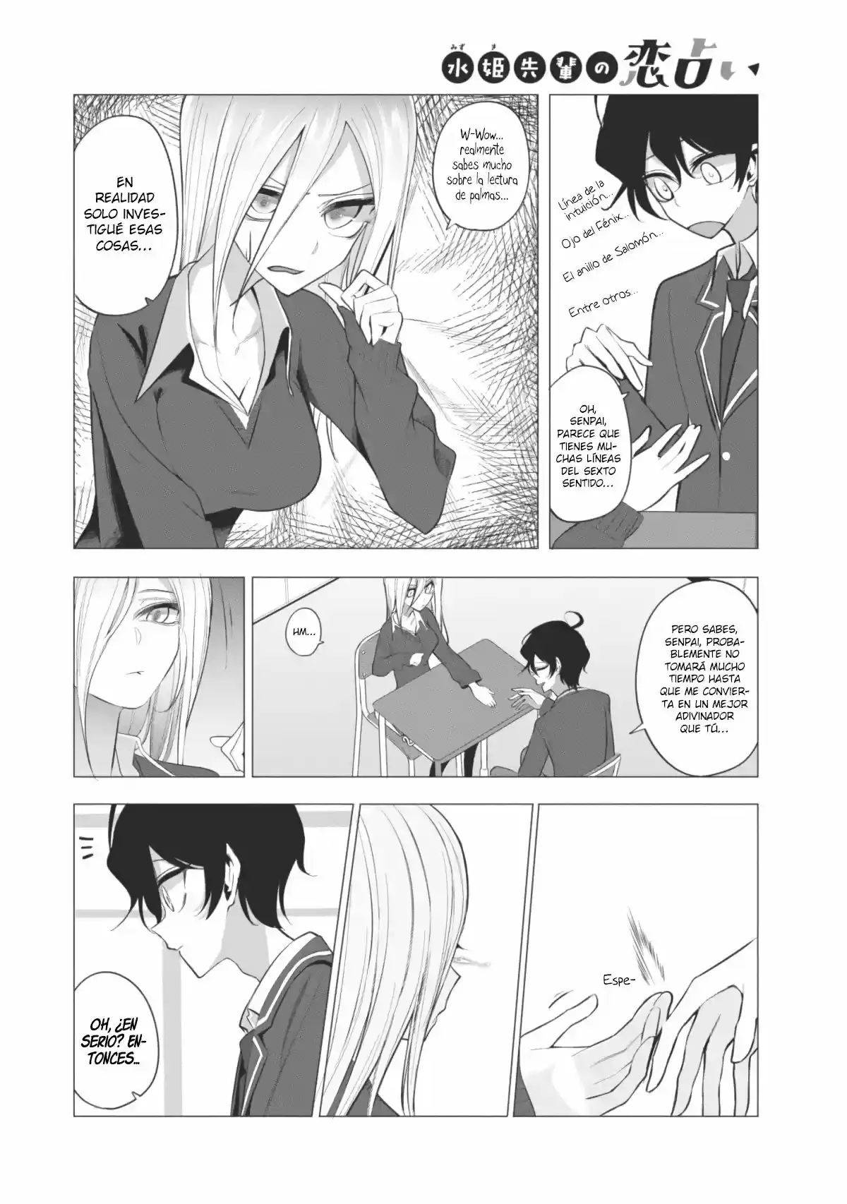 Mizuki-senpai Es Una Adivinadora De Amor - Capítulo 5 - Página 3 - LectorTMOo