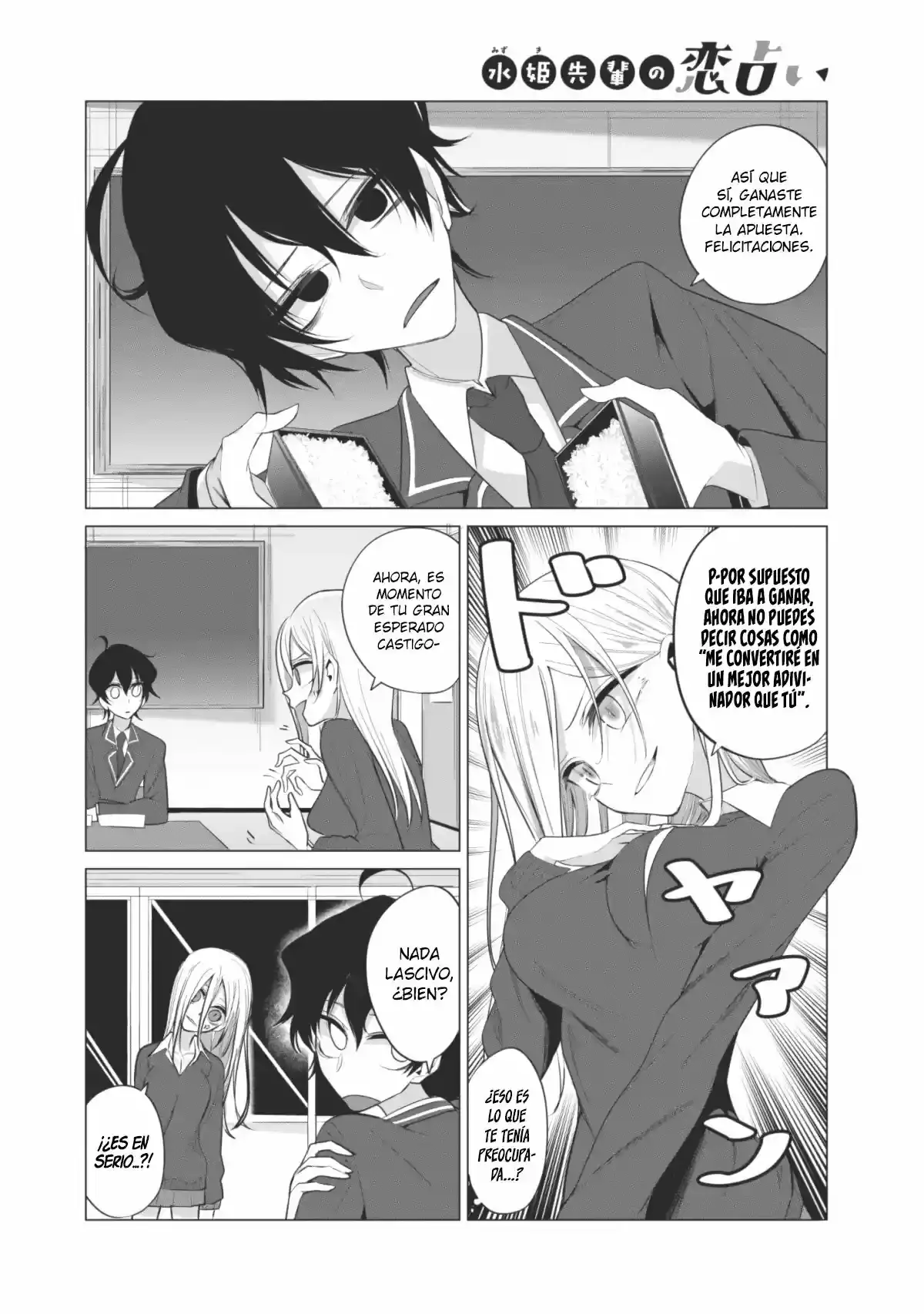 Mizuki-senpai Es Una Adivinadora De Amor - Capítulo 5 - Página 11 - LectorTMOo