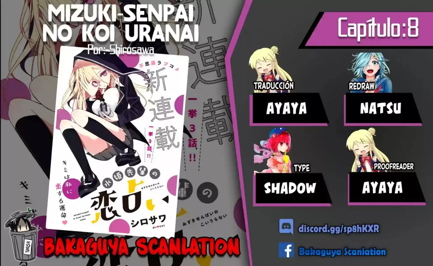 Mizuki-senpai Es Una Adivinadora De Amor capítulo 8 página 1