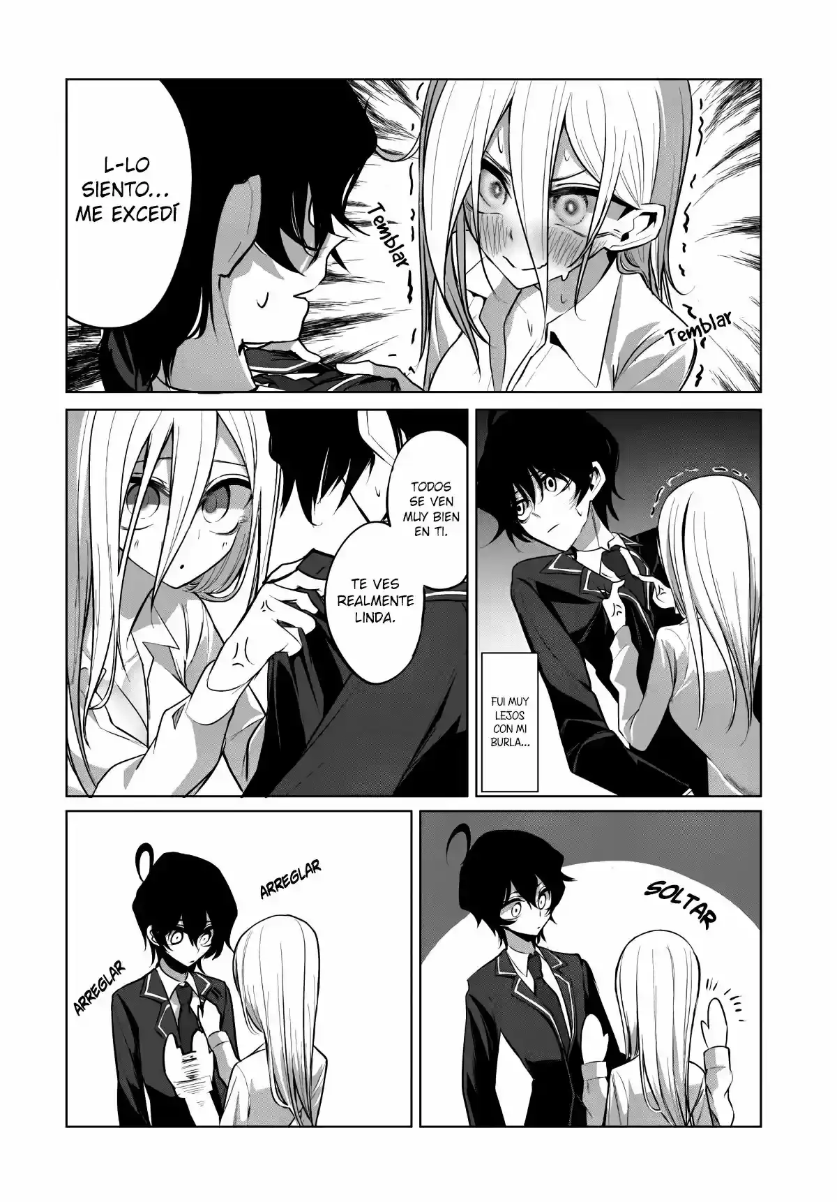 Mizuki-senpai Es Una Adivinadora De Amor capítulo 8 página 9