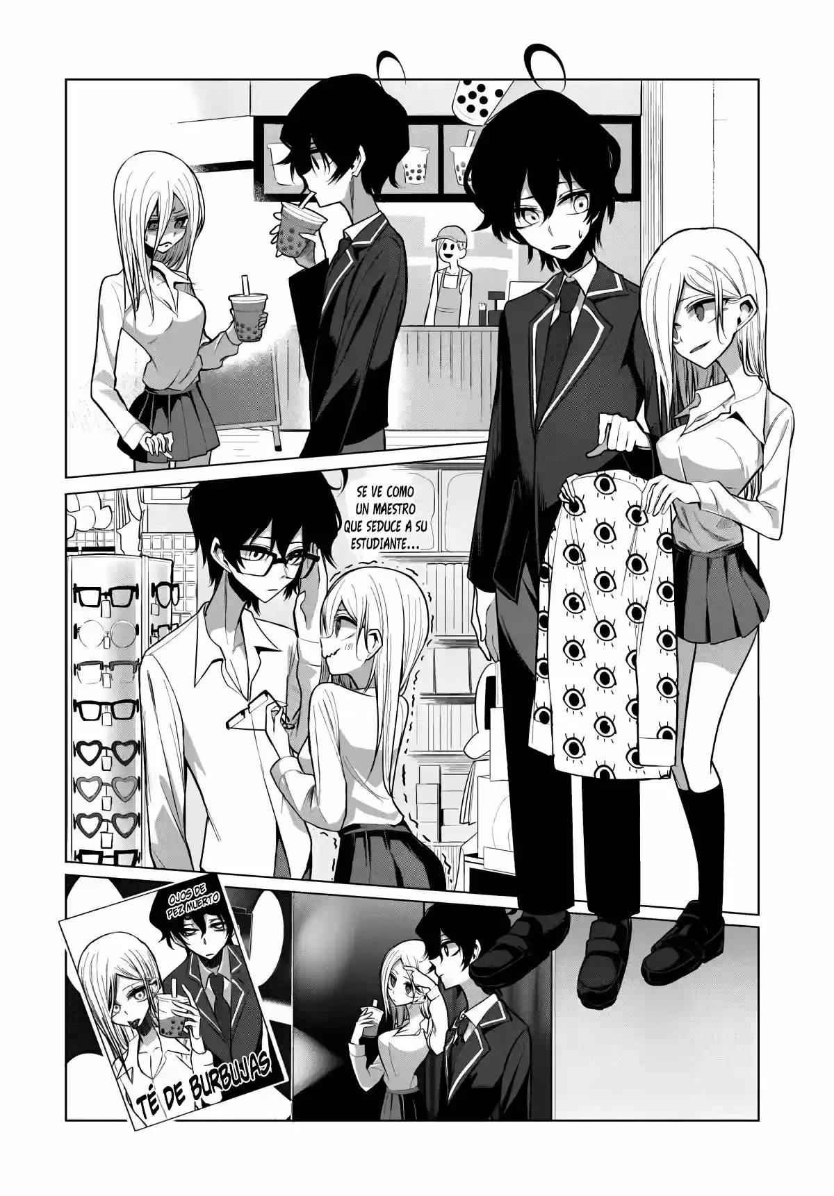 Mizuki-senpai Es Una Adivinadora De Amor capítulo 8 página 12