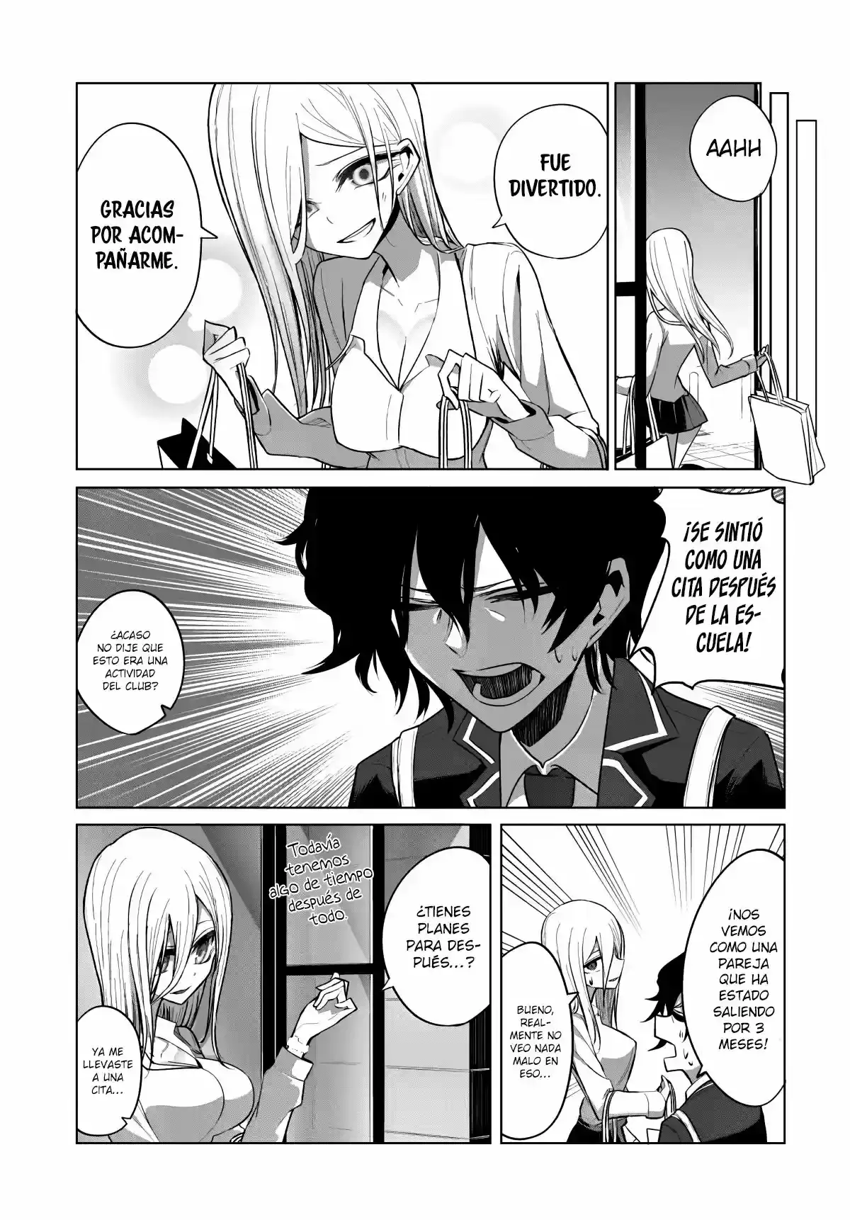 Mizuki-senpai Es Una Adivinadora De Amor capítulo 8 página 13