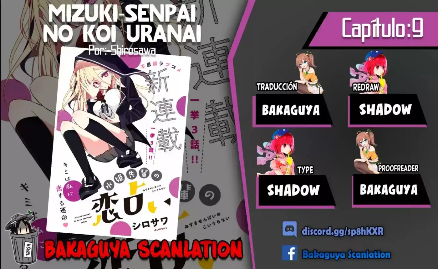 Mizuki-senpai Es Una Adivinadora De Amor - Capítulo 9 - Página 1 - LectorTMOo