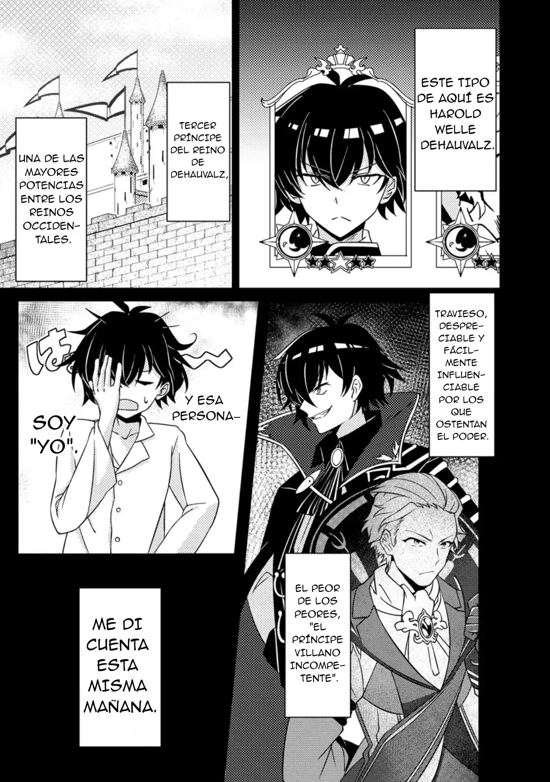 Munou no Akudou Ouji wa Ikinokoritai: Ren'ai RPG no Akuyaku Mob ni Tensei Shita kedo, Gensaku Mushi Shite Saikyou o Mezasu - Capítulo 1 - Página 6 - LectorTMOo
