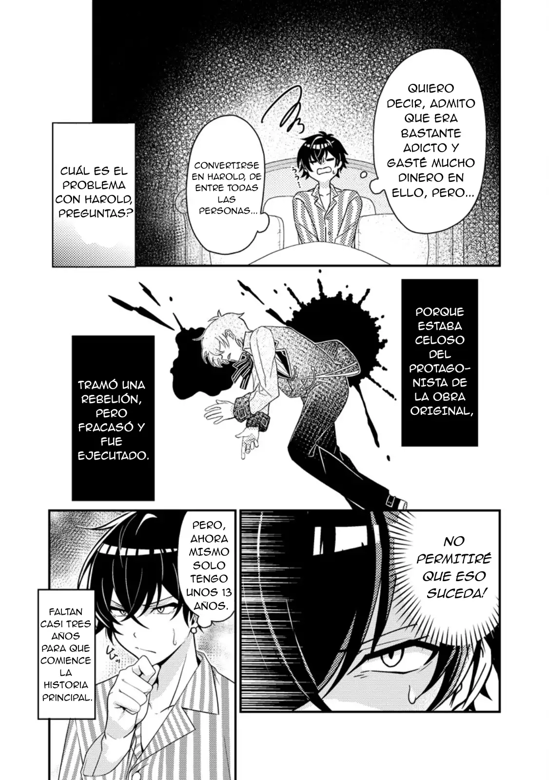 Munou no Akudou Ouji wa Ikinokoritai: Ren'ai RPG no Akuyaku Mob ni Tensei Shita kedo, Gensaku Mushi Shite Saikyou o Mezasu - Capítulo 1 - Página 8 - LectorTMOo