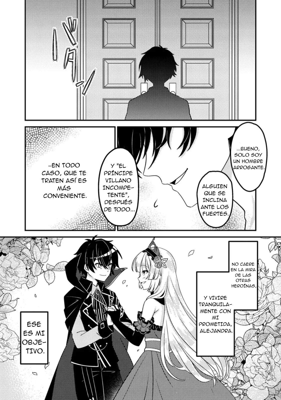 Munou no Akudou Ouji wa Ikinokoritai: Ren'ai RPG no Akuyaku Mob ni Tensei Shita kedo, Gensaku Mushi Shite Saikyou o Mezasu - Capítulo 2 - Página 4 - LectorTMOo