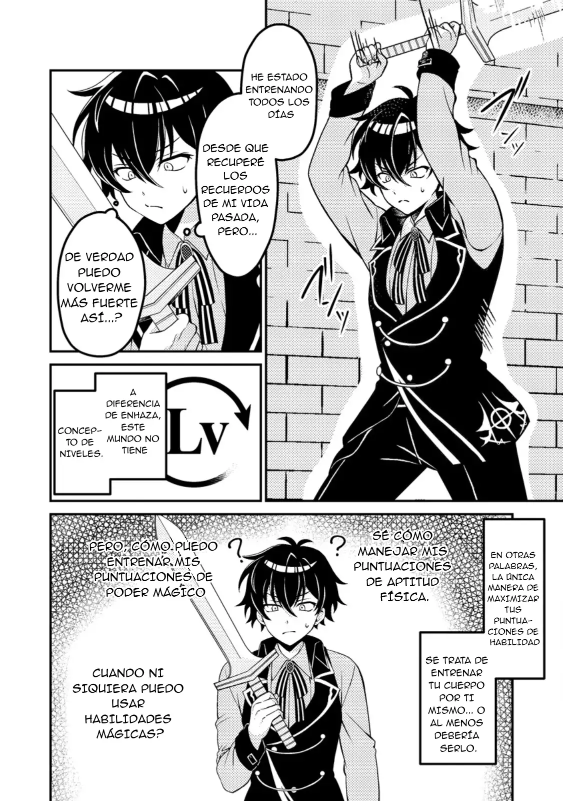 Munou no Akudou Ouji wa Ikinokoritai: Ren'ai RPG no Akuyaku Mob ni Tensei Shita kedo, Gensaku Mushi Shite Saikyou o Mezasu - Capítulo 2 - Página 8 - LectorTMOo