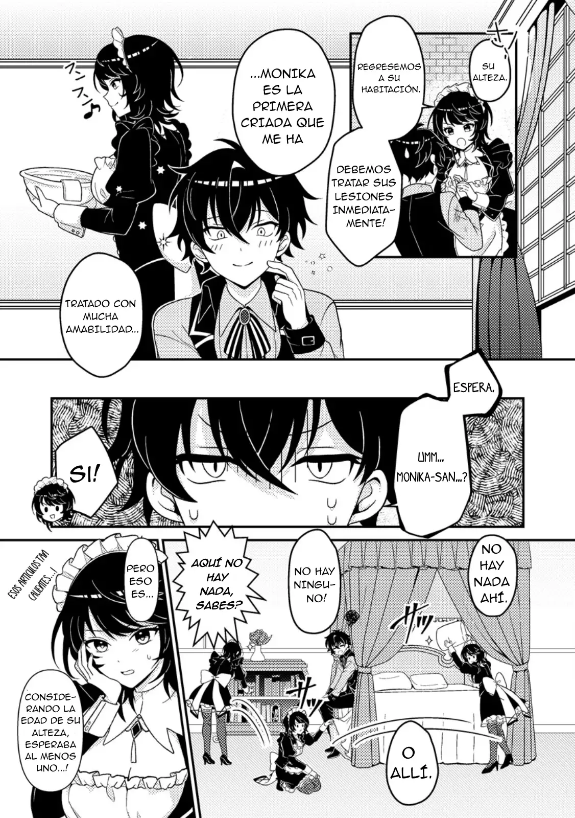Munou no Akudou Ouji wa Ikinokoritai: Ren'ai RPG no Akuyaku Mob ni Tensei Shita kedo, Gensaku Mushi Shite Saikyou o Mezasu - Capítulo 2 - Página 19 - LectorTMOo