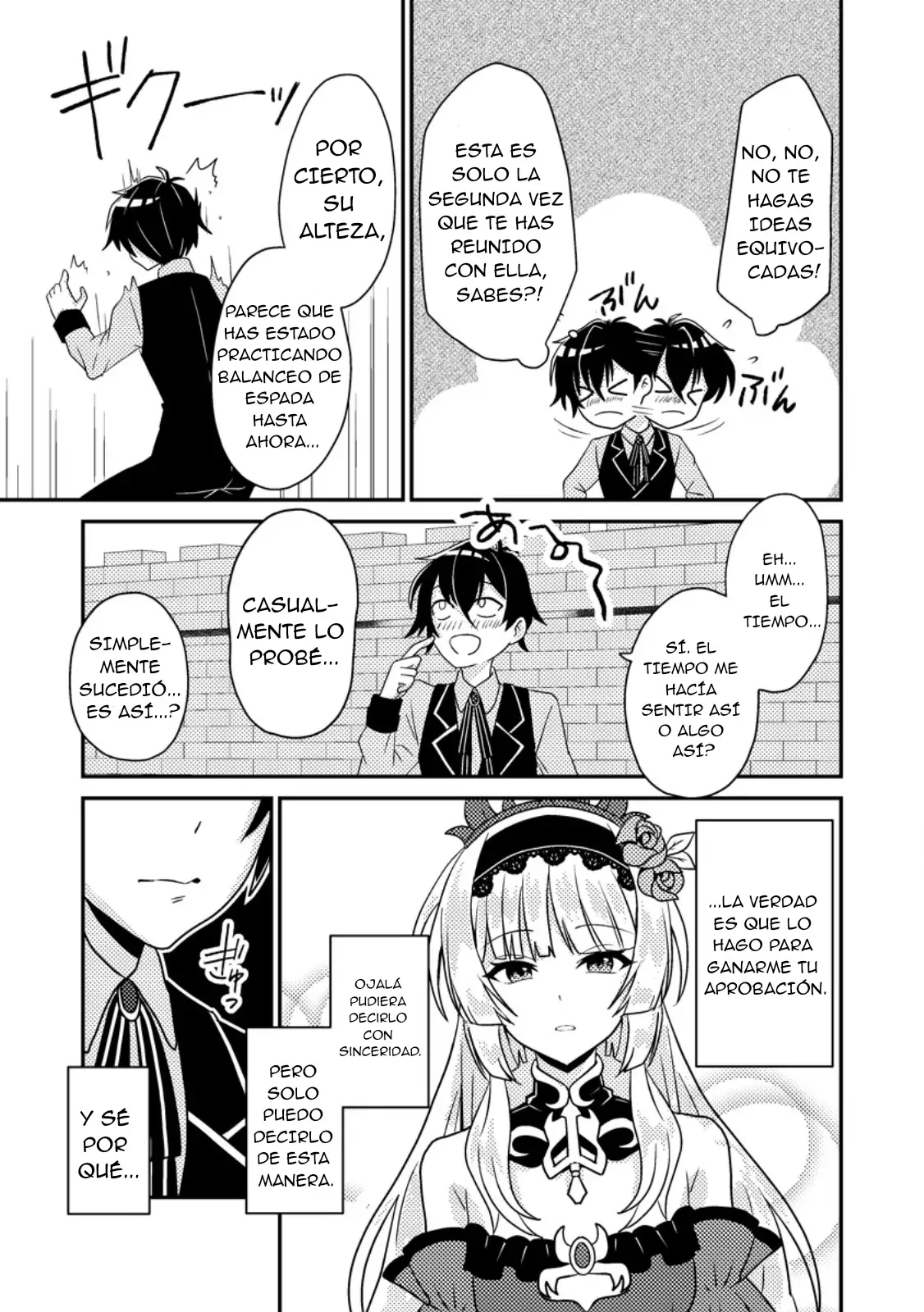 Munou no Akudou Ouji wa Ikinokoritai: Ren'ai RPG no Akuyaku Mob ni Tensei Shita kedo, Gensaku Mushi Shite Saikyou o Mezasu - Capítulo 2 - Página 25 - LectorTMOo