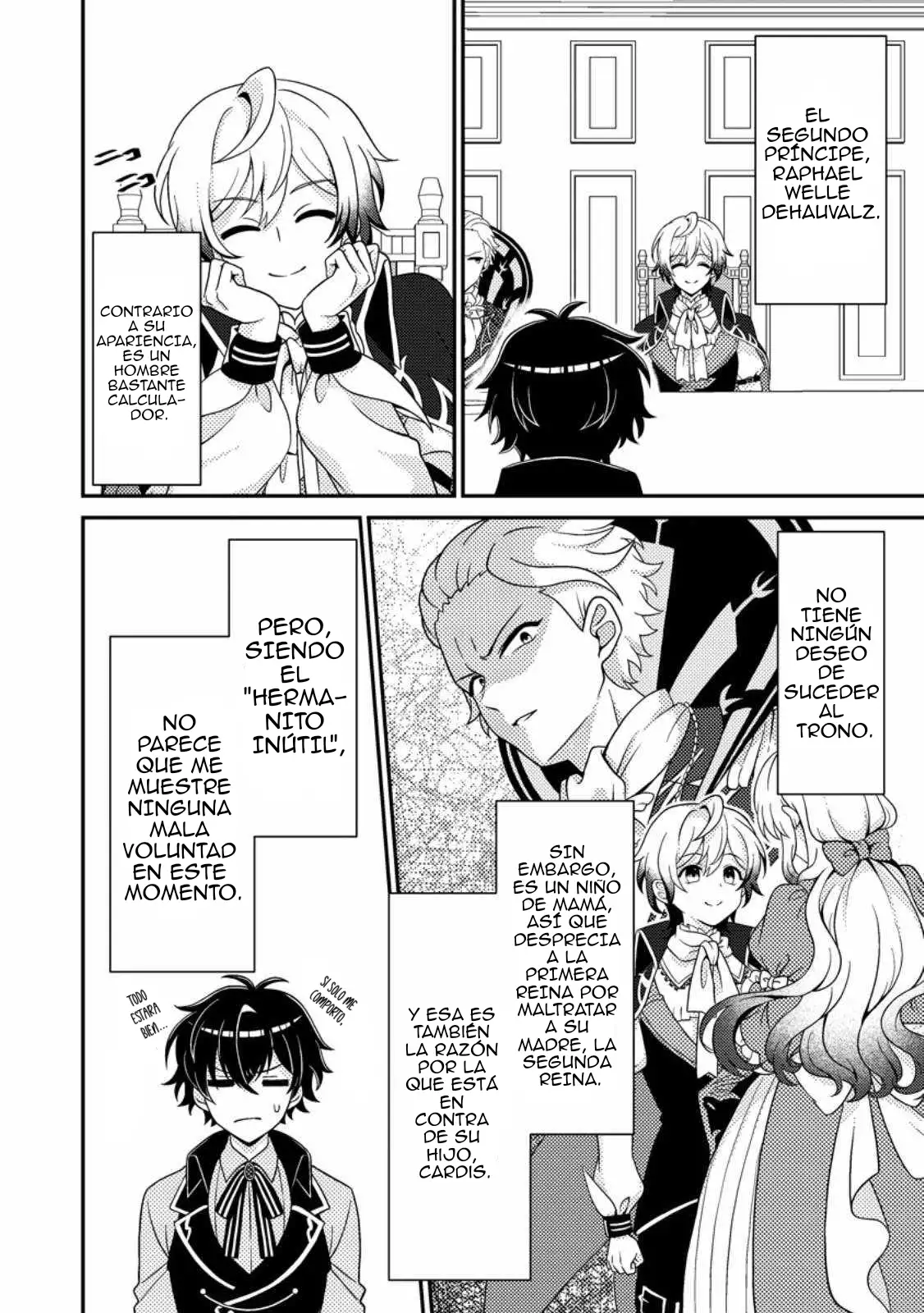 Munou no Akudou Ouji wa Ikinokoritai: Ren'ai RPG no Akuyaku Mob ni Tensei Shita kedo, Gensaku Mushi Shite Saikyou o Mezasu capítulo 3 página 5