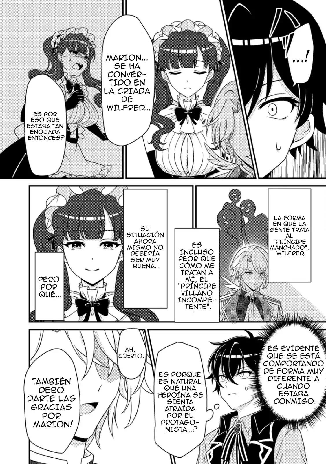 Munou no Akudou Ouji wa Ikinokoritai: Ren'ai RPG no Akuyaku Mob ni Tensei Shita kedo, Gensaku Mushi Shite Saikyou o Mezasu capítulo 3 página 13