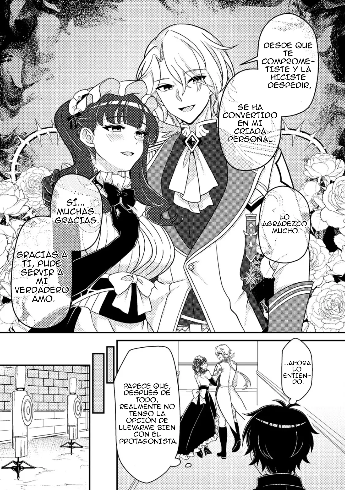 Munou no Akudou Ouji wa Ikinokoritai: Ren'ai RPG no Akuyaku Mob ni Tensei Shita kedo, Gensaku Mushi Shite Saikyou o Mezasu capítulo 3 página 14