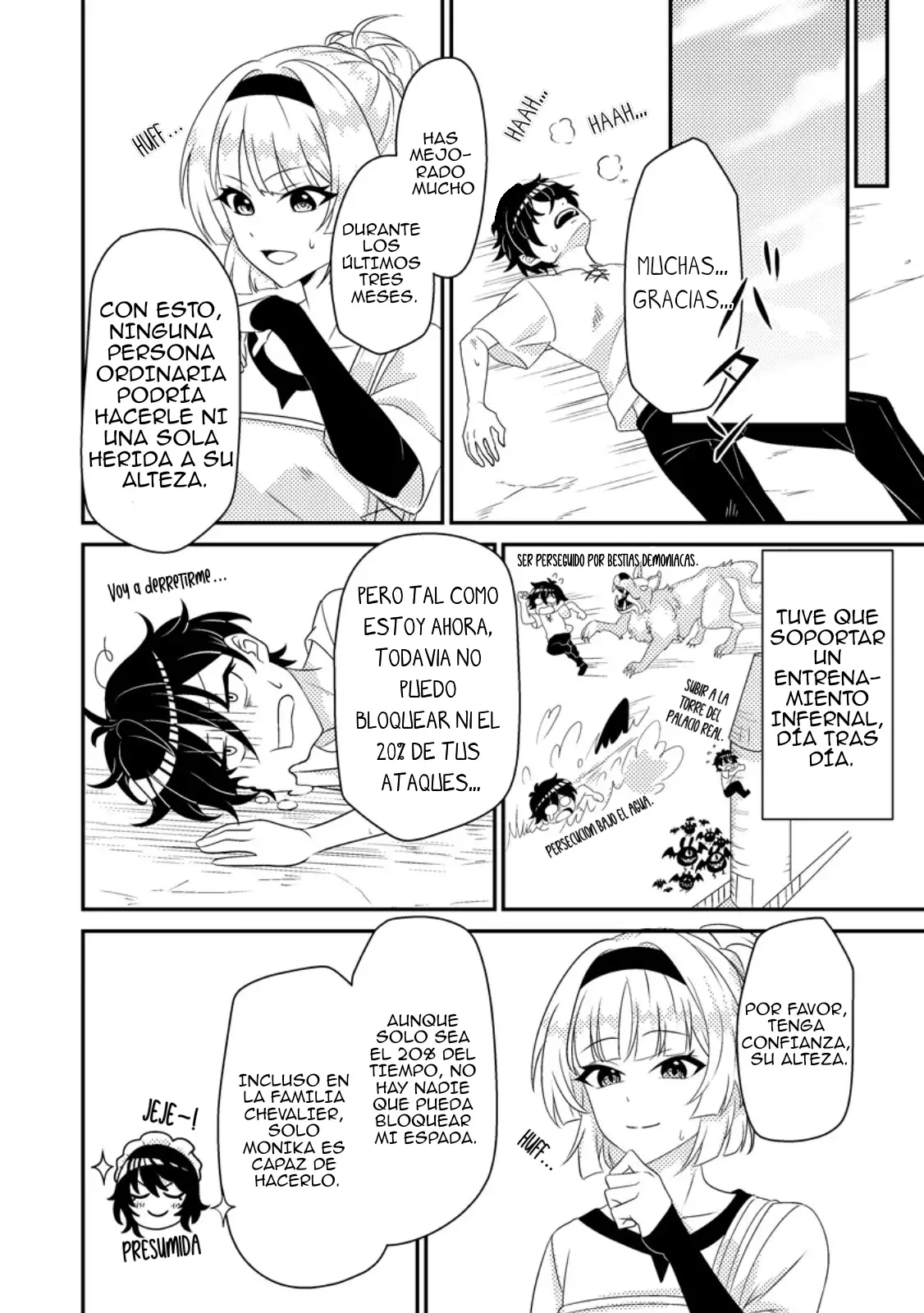 Munou no Akudou Ouji wa Ikinokoritai: Ren'ai RPG no Akuyaku Mob ni Tensei Shita kedo, Gensaku Mushi Shite Saikyou o Mezasu capítulo 3 página 19