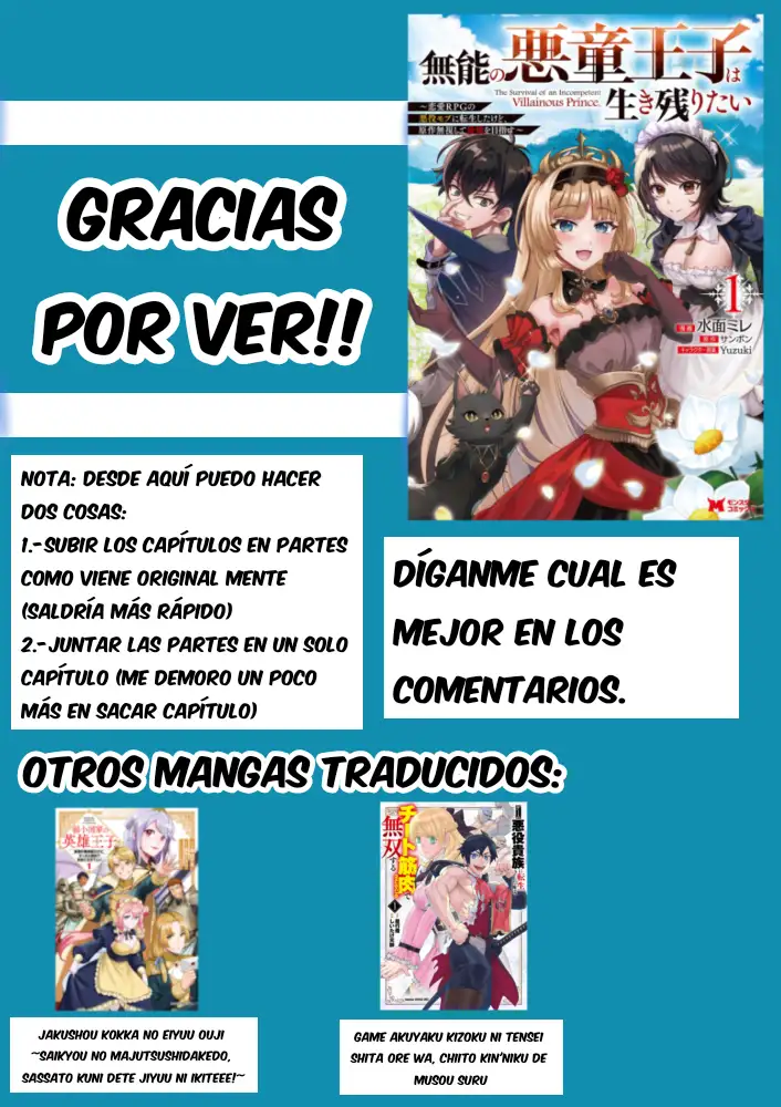 Munou no Akudou Ouji wa Ikinokoritai: Ren'ai RPG no Akuyaku Mob ni Tensei Shita kedo, Gensaku Mushi Shite Saikyou o Mezasu capítulo 3 página 32