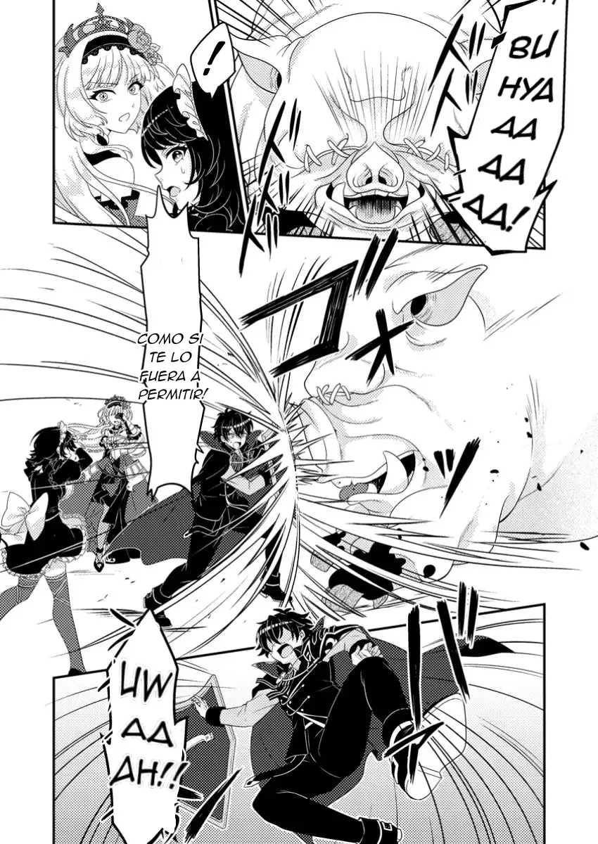 Munou no Akudou Ouji wa Ikinokoritai: Ren'ai RPG no Akuyaku Mob ni Tensei Shita kedo, Gensaku Mushi Shite Saikyou o Mezasu capítulo 4 página 7