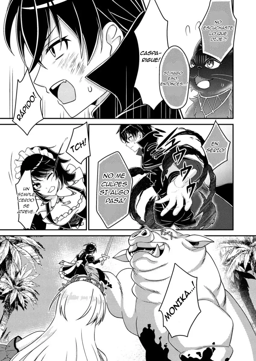Munou no Akudou Ouji wa Ikinokoritai: Ren'ai RPG no Akuyaku Mob ni Tensei Shita kedo, Gensaku Mushi Shite Saikyou o Mezasu capítulo 4 página 14