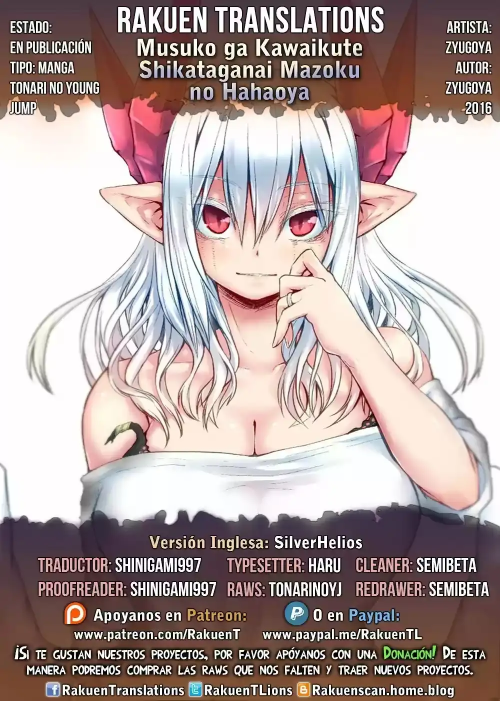 Musuko ga Kawaikute Shikataganai Mazoku no Hahaoya - Capítulo 39 - Página 1 - LectorTMOo