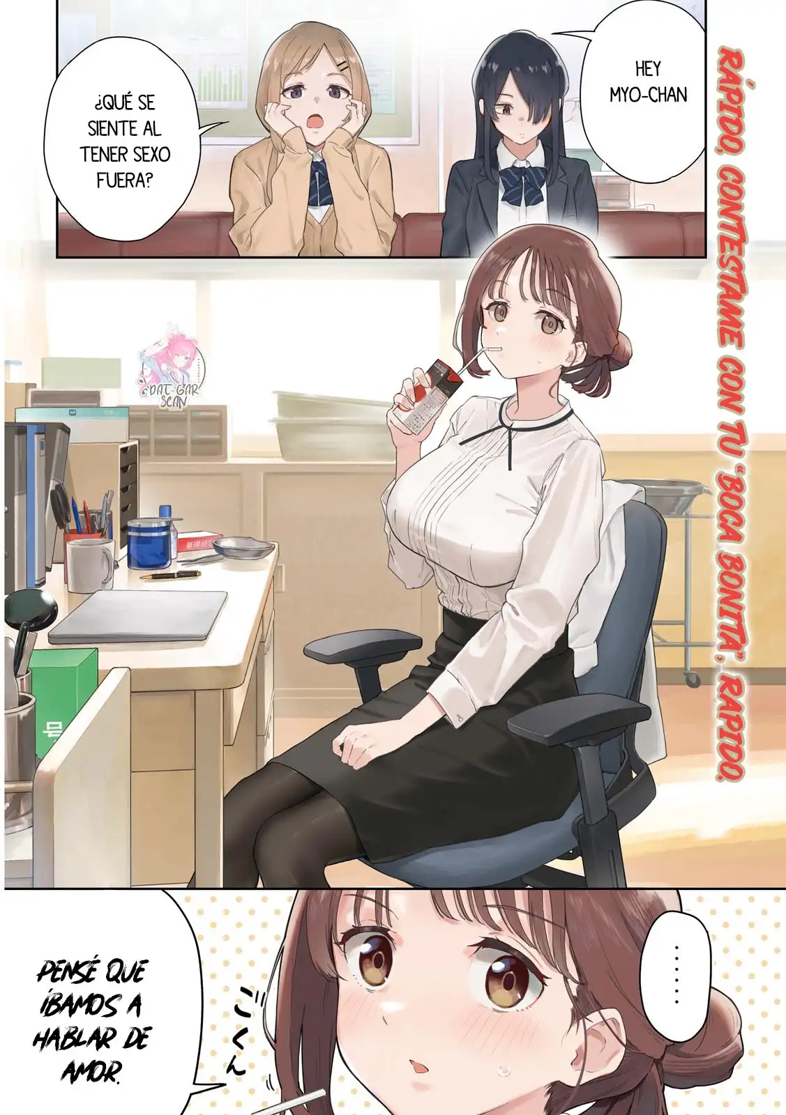 Myo-chan Sensei Wa Kaku Katariki - Capítulo 1 - Página 7 - LectorTMOo