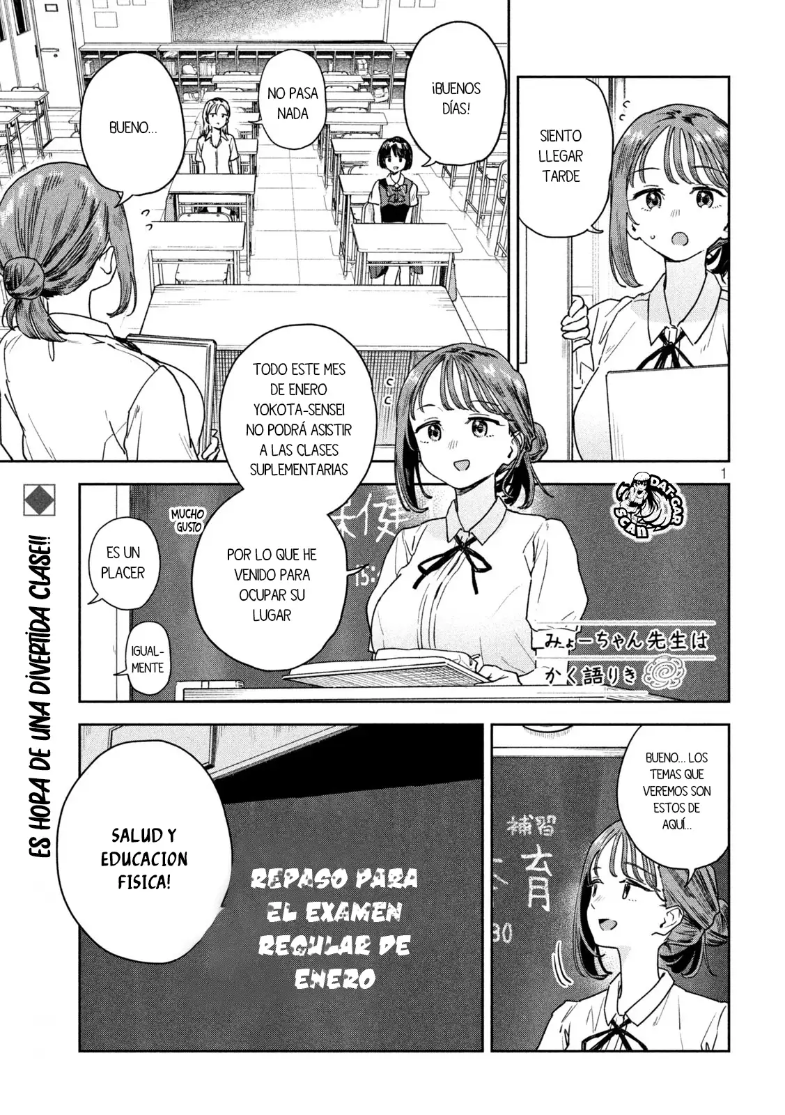 Myo-chan Sensei Wa Kaku Katariki - Capítulo 13 - Página 4 - LectorTMOo