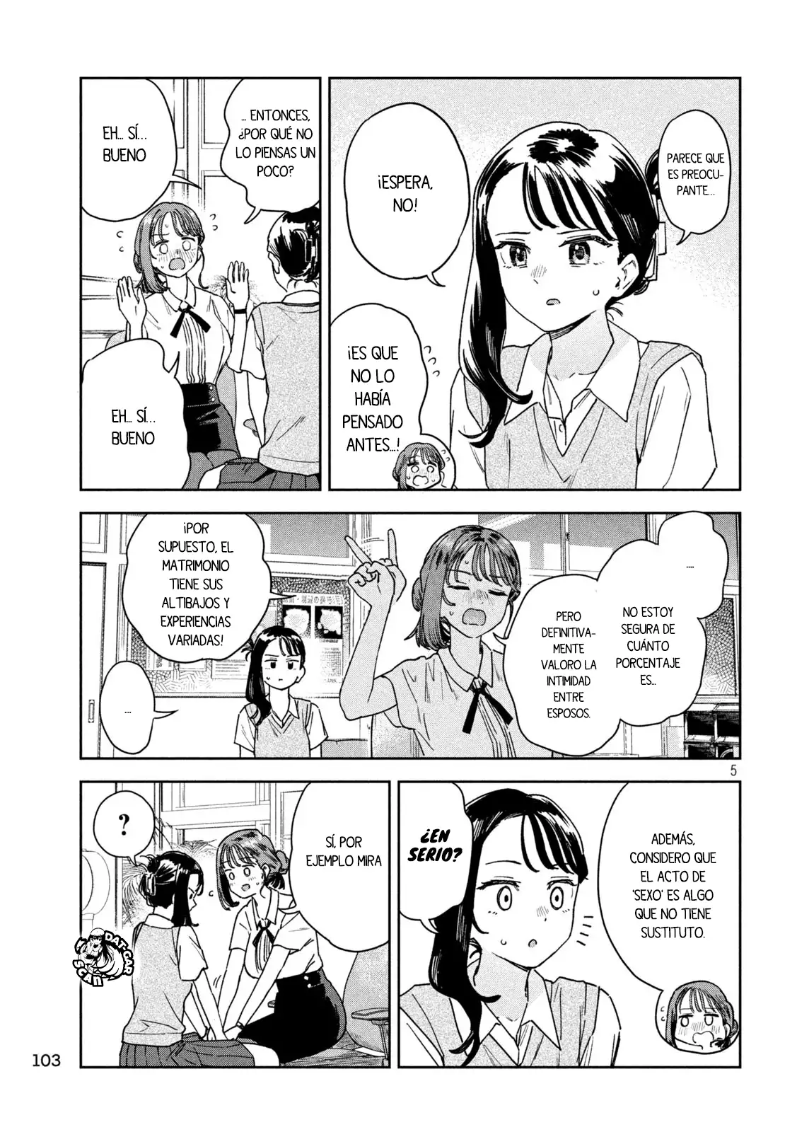 Myo-chan Sensei Wa Kaku Katariki - Capítulo 23 - Página 8 - LectorTMOo
