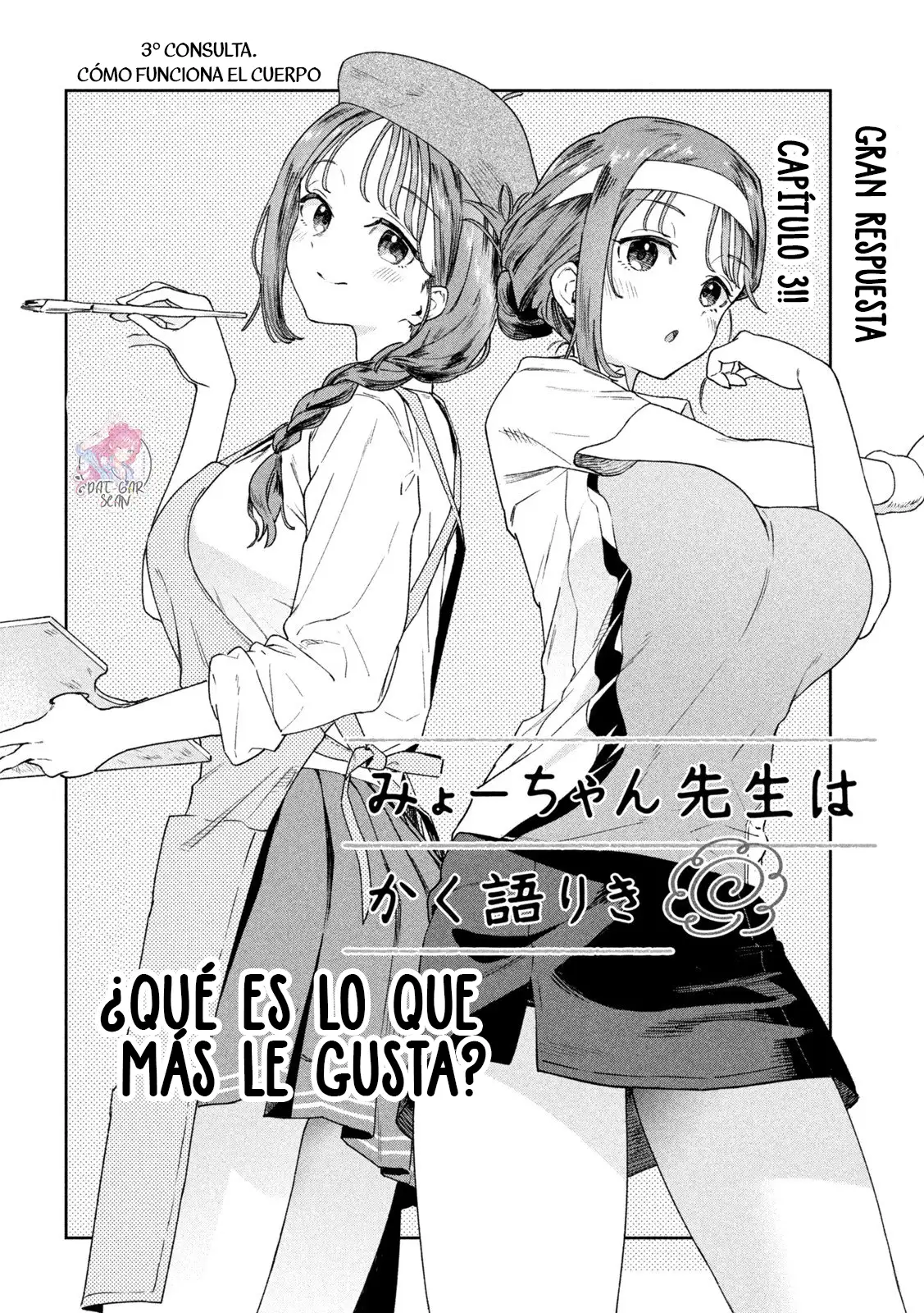 Myo-chan Sensei Wa Kaku Katariki - Capítulo 3 - Página 6 - LectorTMOo