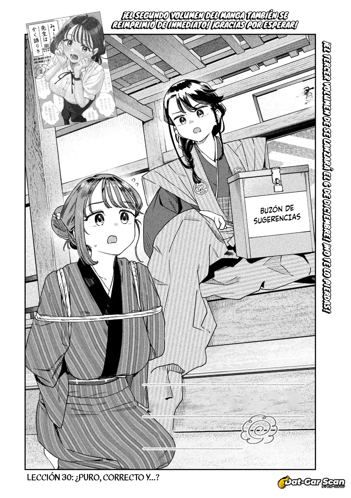 Myo-chan Sensei Wa Kaku Katariki - Capítulo 30 - Página 5 - LectorTMOo
