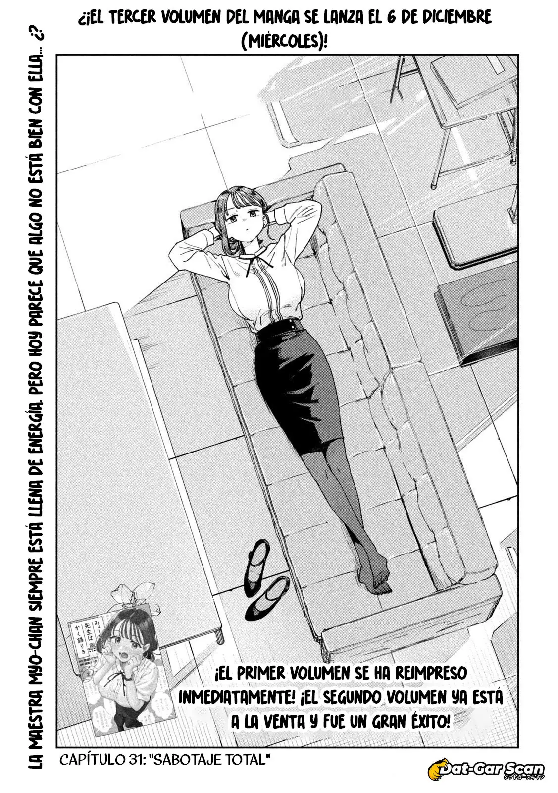 Myo-chan Sensei Wa Kaku Katariki - Capítulo 31 - Página 5 - LectorTMOo