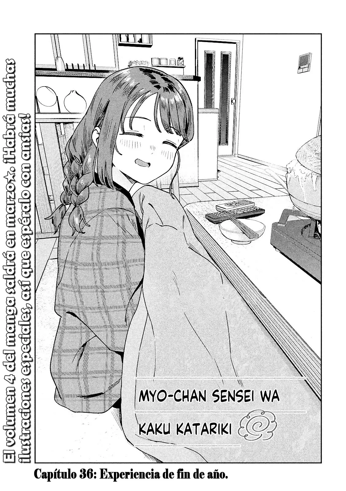 Myo-chan Sensei Wa Kaku Katariki - Capítulo 36 - Página 6 - LectorTMOo