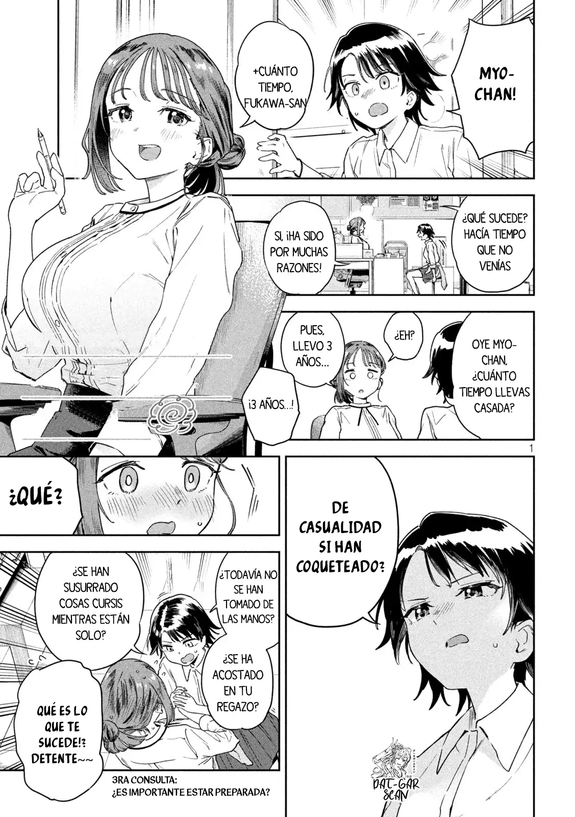 Myo-chan Sensei Wa Kaku Katariki - Capítulo 6 - Página 5 - LectorTMOo