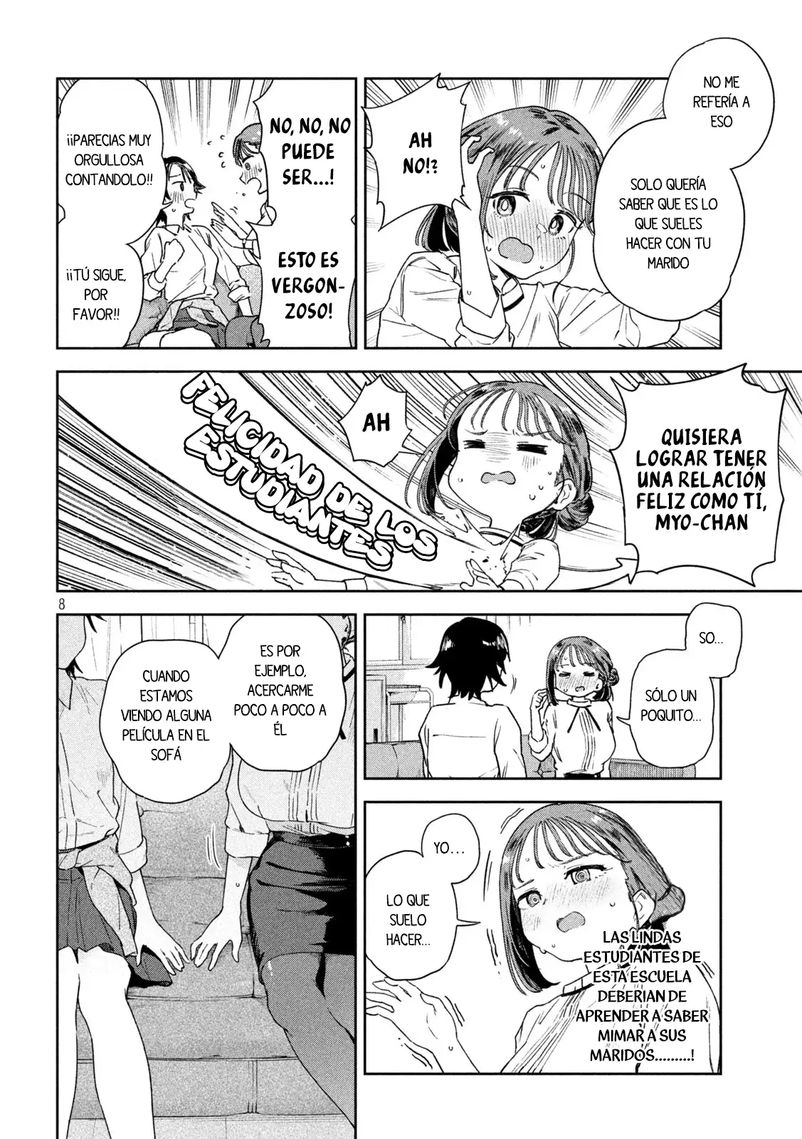 Myo-chan Sensei Wa Kaku Katariki - Capítulo 6 - Página 12 - LectorTMOo