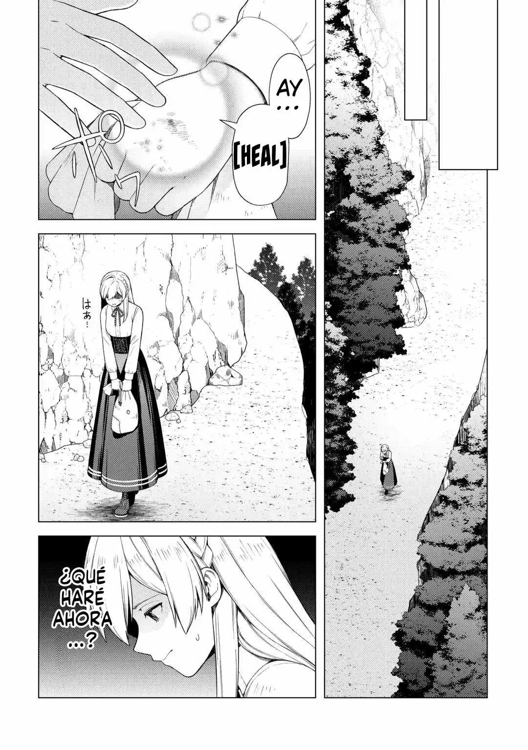 NAITE AYAMARARETE MO KYOUKAI NI WA MODORI MASEN! TSUIHOU SARETA MOTO SEIJO KOUHO DESU GA, ONAJIKU TSUIHOU SARETA “KENSHIN”-SAMA TO IKITOUGOU SHITA NO DE DAINI NO JINSEI WO HAJIMETEMASU capítulo 1 página 13