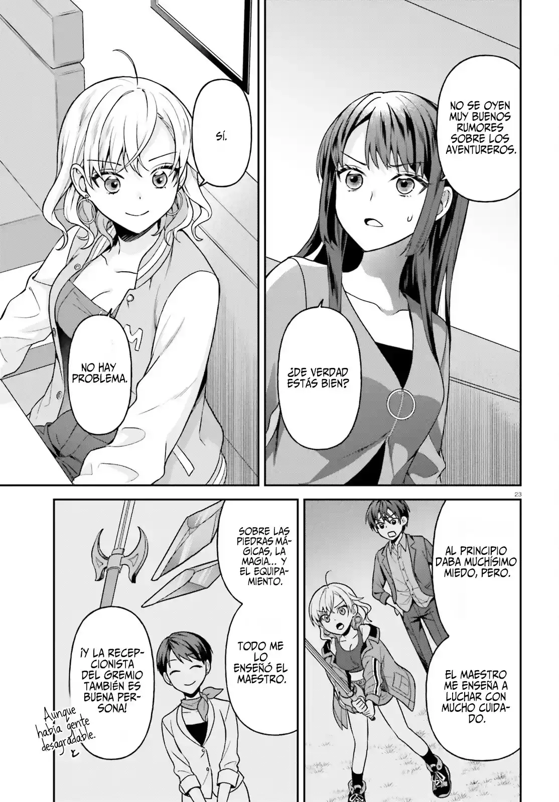 Negatte mo Nai Tsuihou Go kara no Slow Life? ~Intai Shita Hazu ga Nariyuki de Bishoujo Gal no Shishou ni Nattara Naze ka Mechakucha Natsukareta~ capítulo 11 página 22