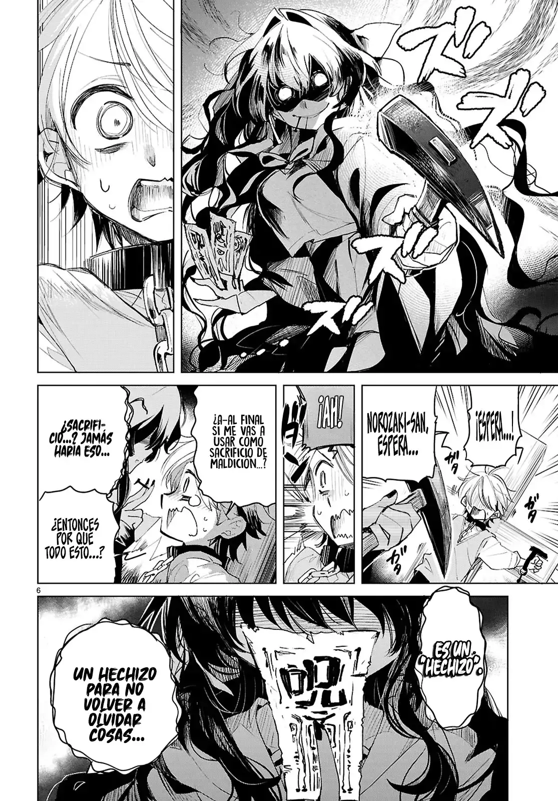 ¡No Me Maldigas, Norozaki-san! - Capítulo 1 - Página 7 - LectorTMOo