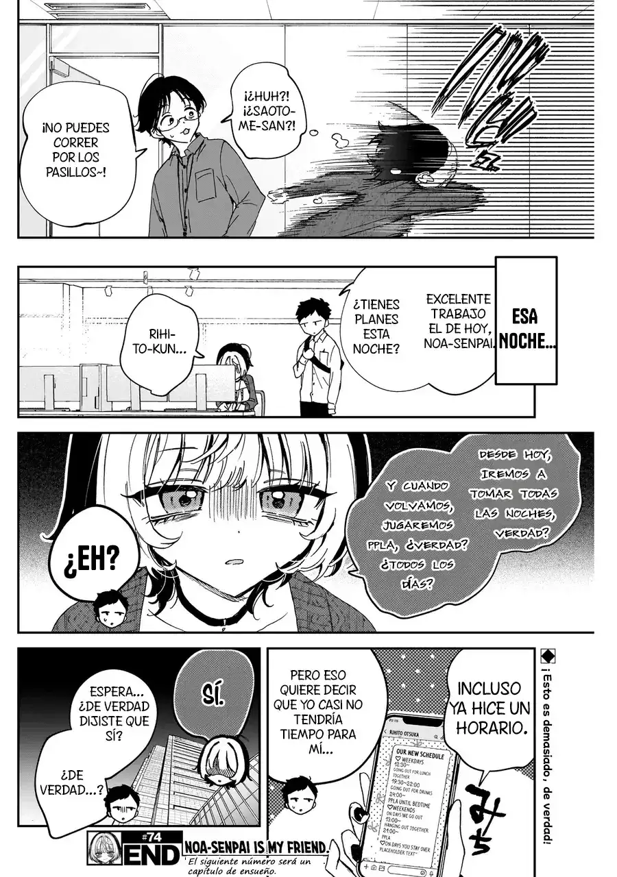Noa-senpai wa Tomodachi - Capítulo 74 - Página 21 - LectorTMOo