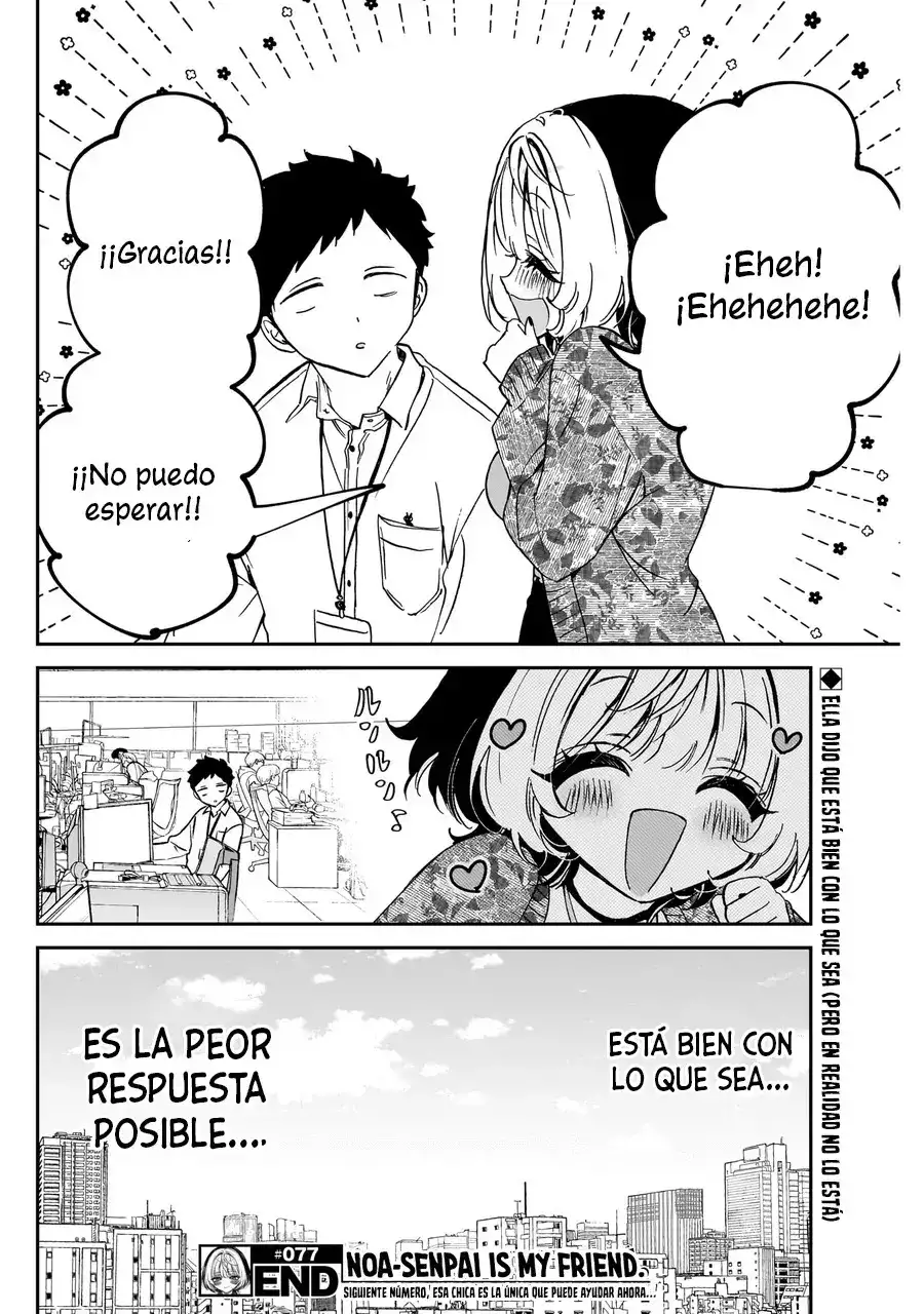 Noa-senpai wa Tomodachi - Capítulo 77 - Página 22 - LectorTMOo