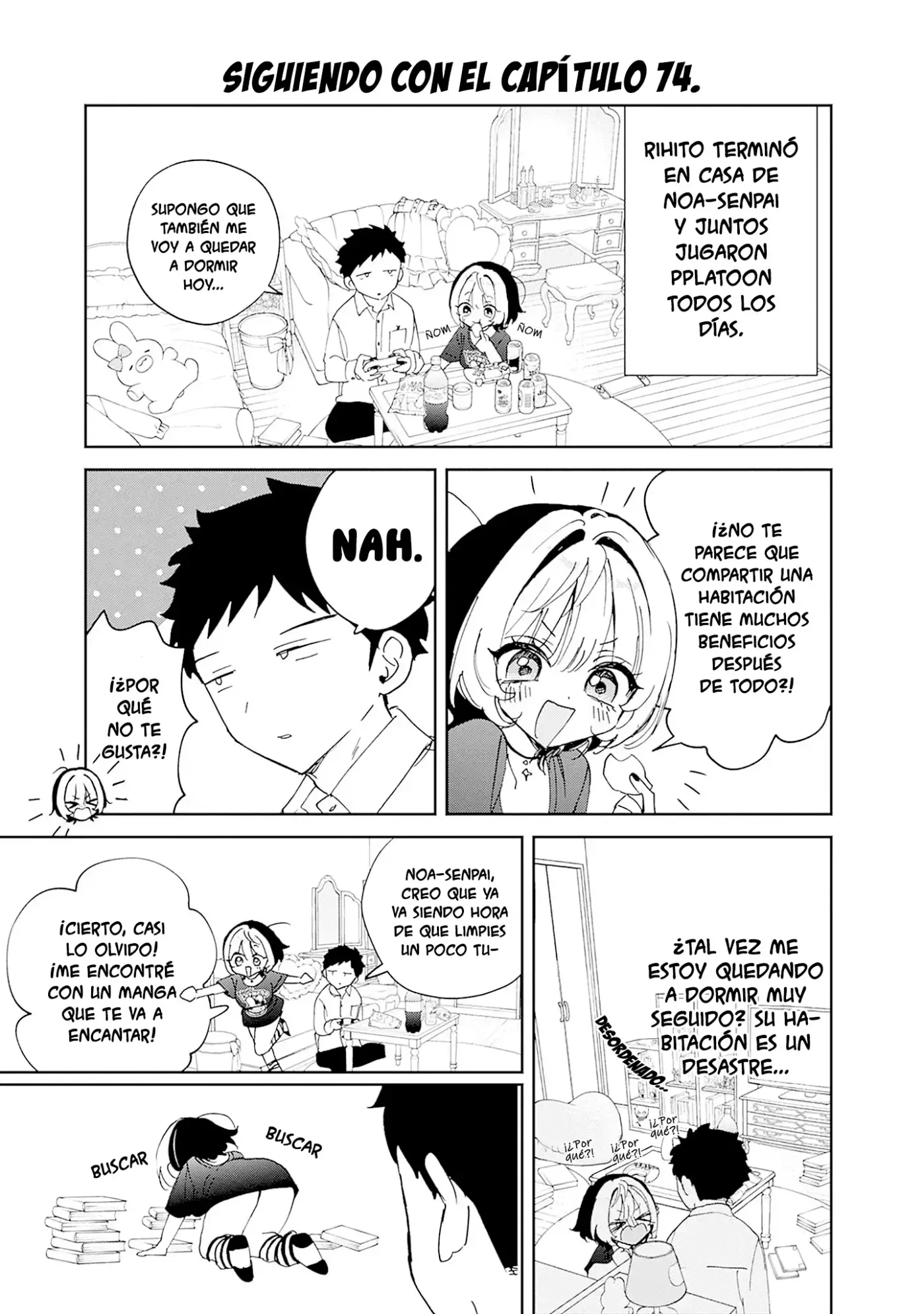 Noa-senpai wa Tomodachi - Capítulo 78.5 - Página 7 - LectorTMOo