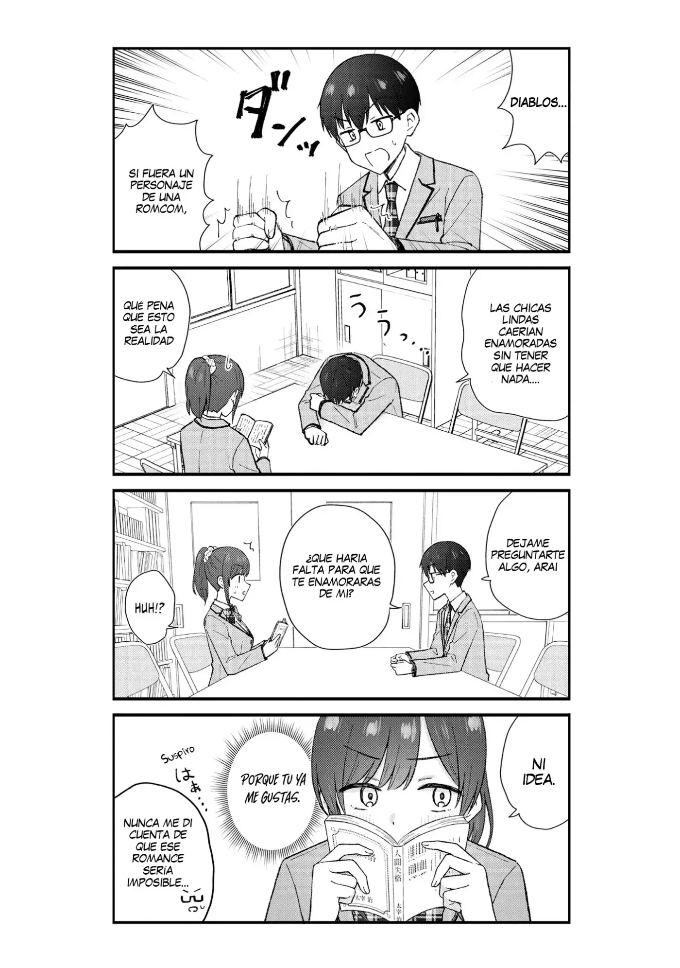 Nonderi Kubo wa Genjitsu no Koi ga Shiritai - Capítulo 1 - Página 7 - LectorTMOo
