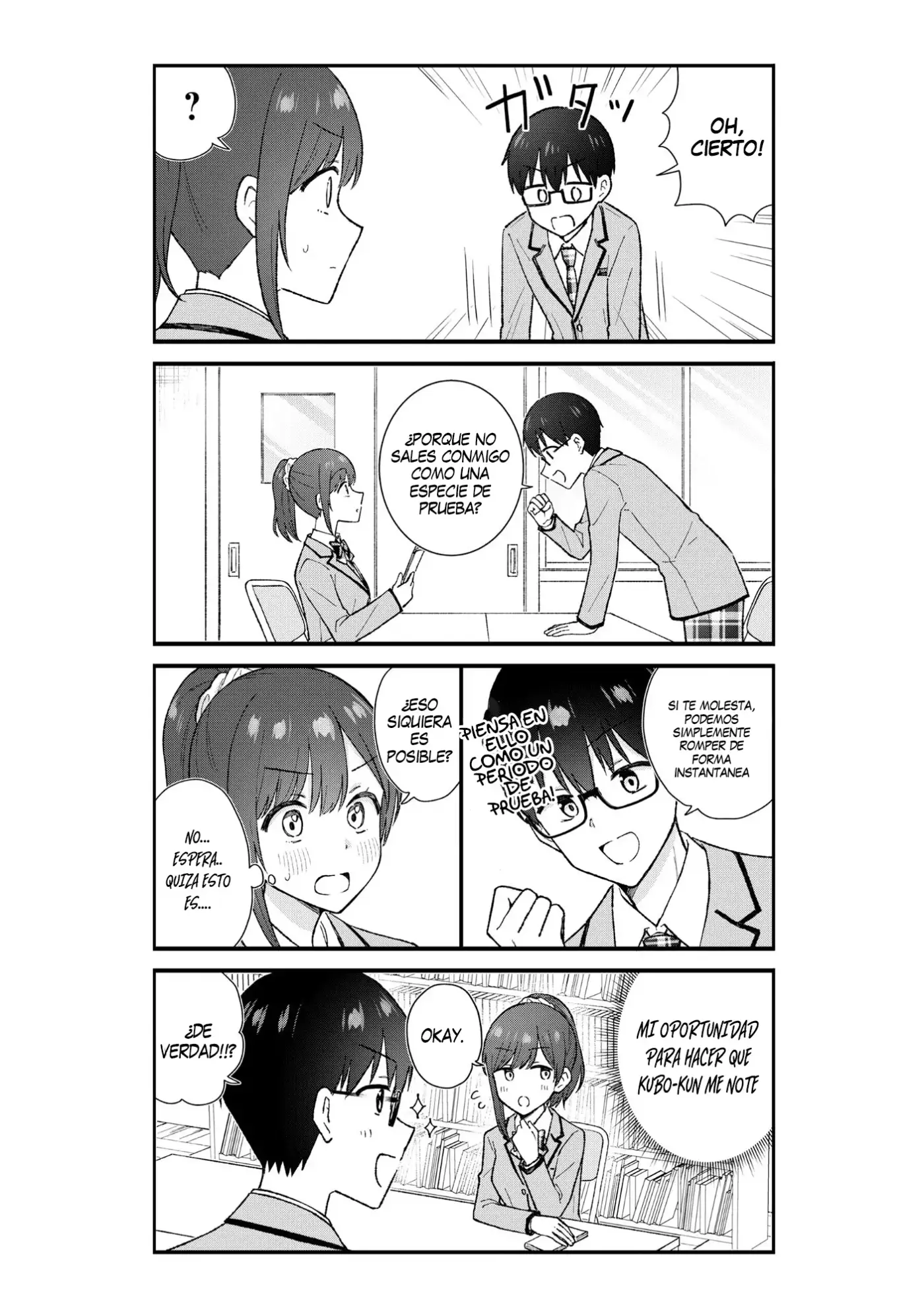 Nonderi Kubo wa Genjitsu no Koi ga Shiritai - Capítulo 1 - Página 8 - LectorTMOo