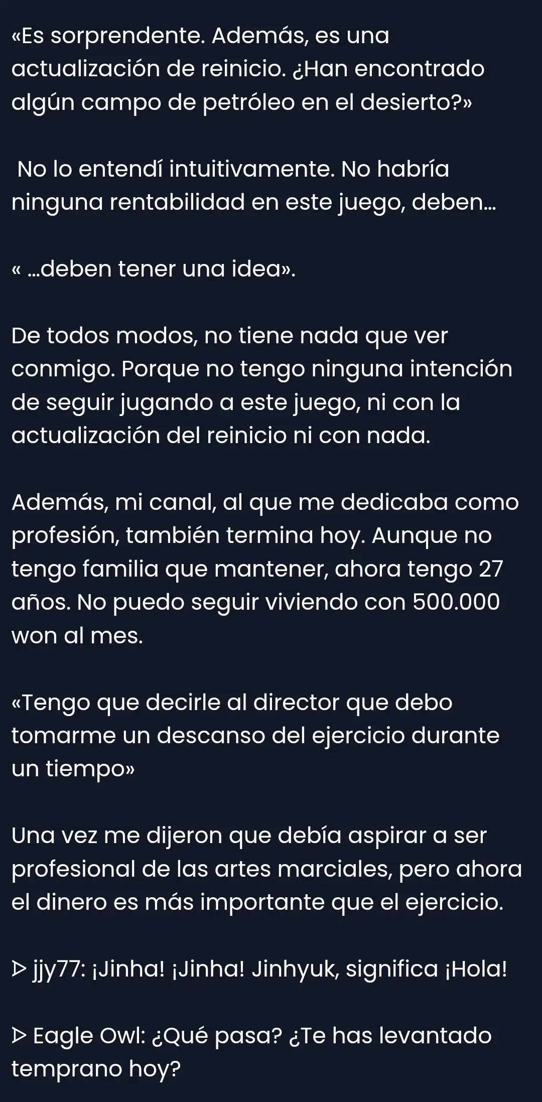 Novato Solo A Nivel Maximo (Novela) - Capítulo 1 - Página 4 - LectorTMOo