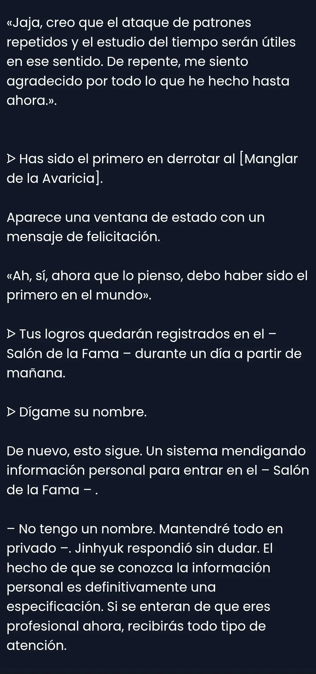 Novato Solo A Nivel Maximo (Novela) - Capítulo 3 - Página 7 - LectorTMOo