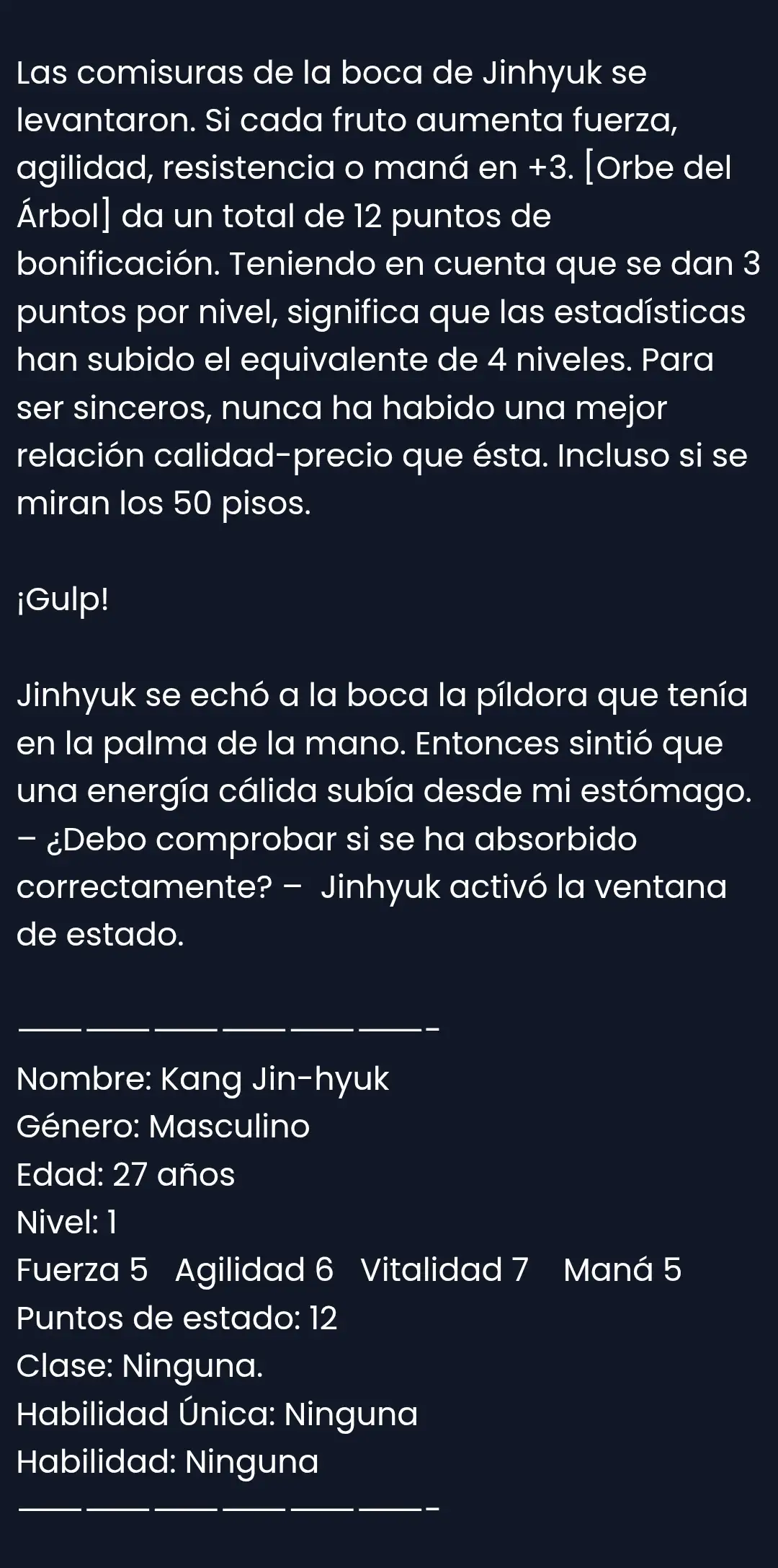 Novato Solo A Nivel Maximo (Novela) - Capítulo 3 - Página 9 - LectorTMOo