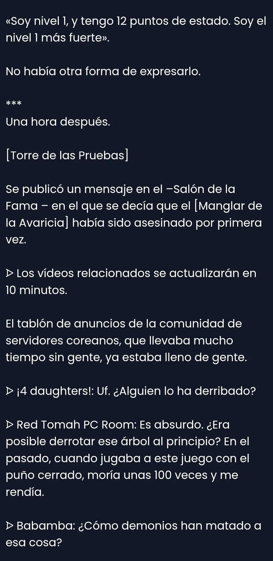 Novato Solo A Nivel Maximo (Novela) - Capítulo 3 - Página 10 - LectorTMOo